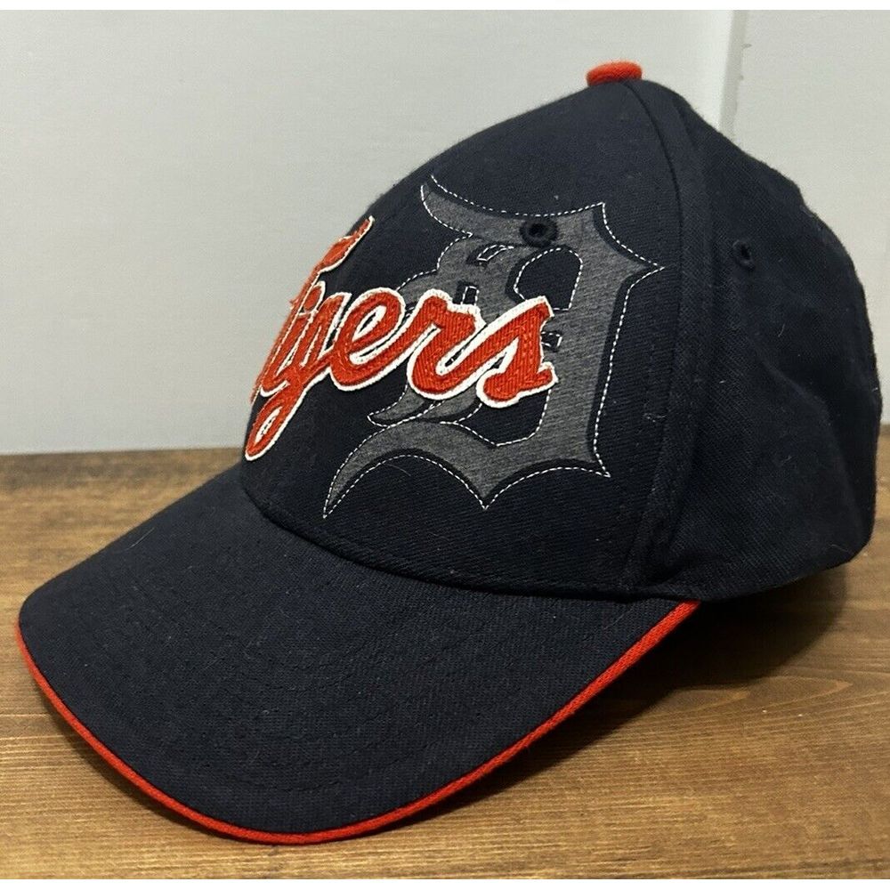 Detroit Tigers Twins EnterpriseChilds Blue Baseball Cap Flex Cap MLB Embroidered